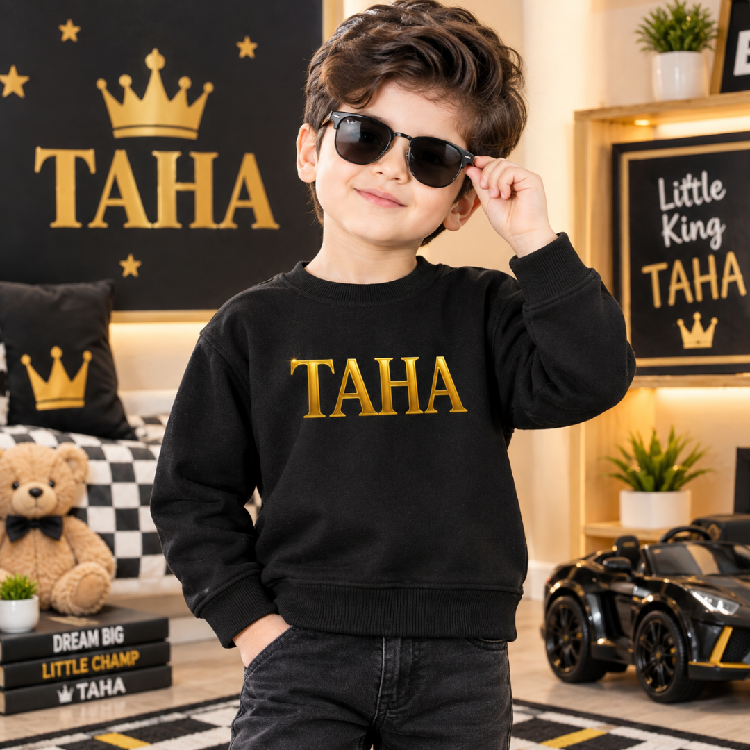 Kids Taha Name Sweatshirt