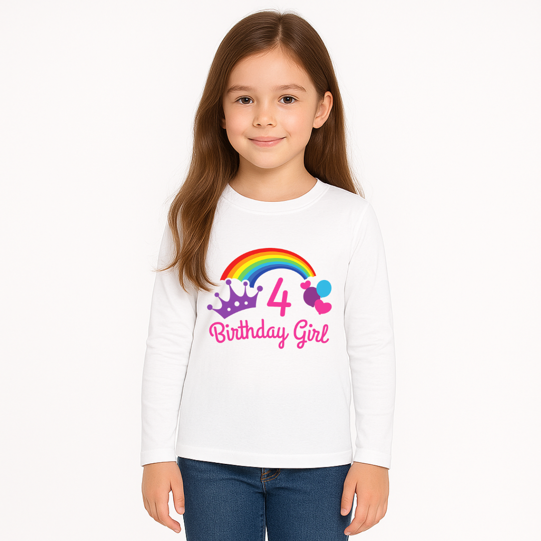 Birthday Girl 4 T-Shirt
