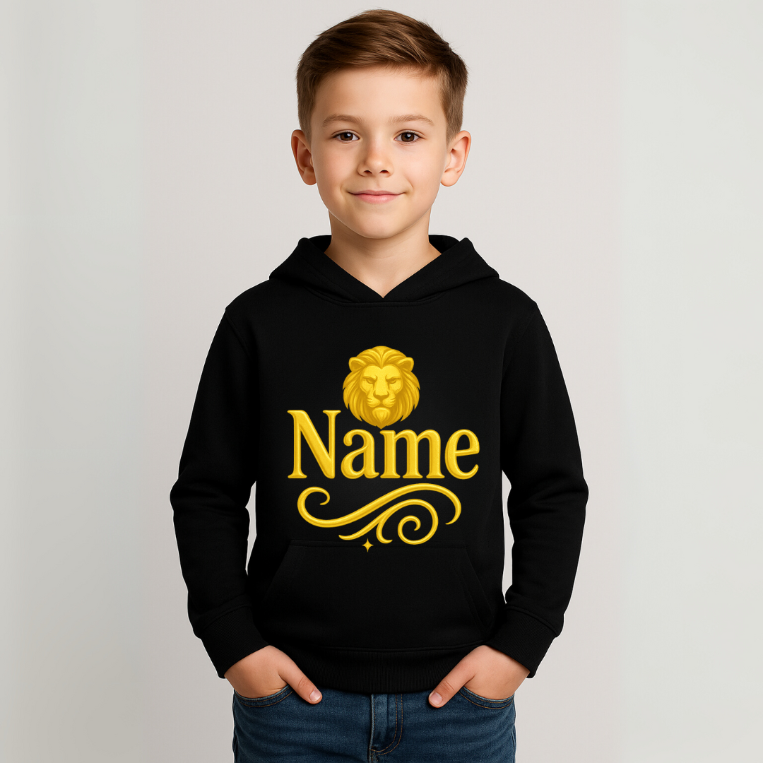 Personalized Boys Hoodie - Custom Name