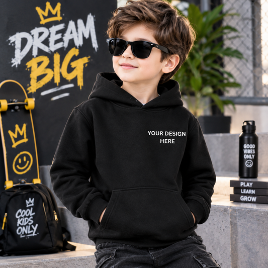 Kids personalized Your Design Here Hoodie