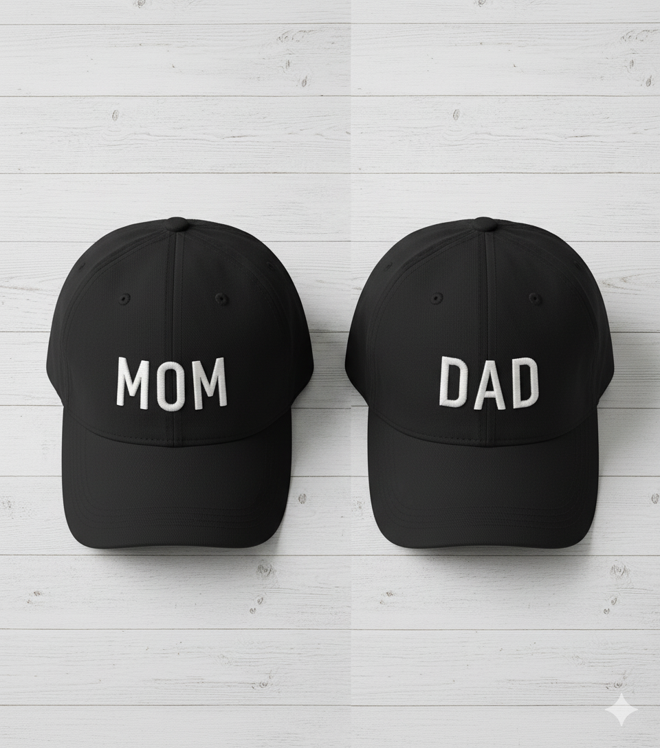 Mom Dad Cap