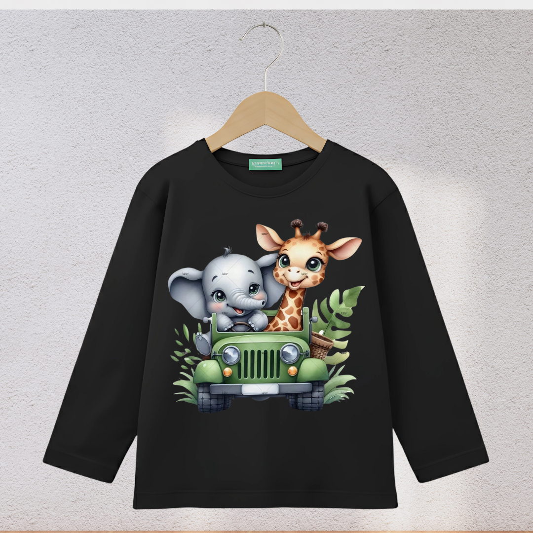 Safari Theme Kids T-Shirt