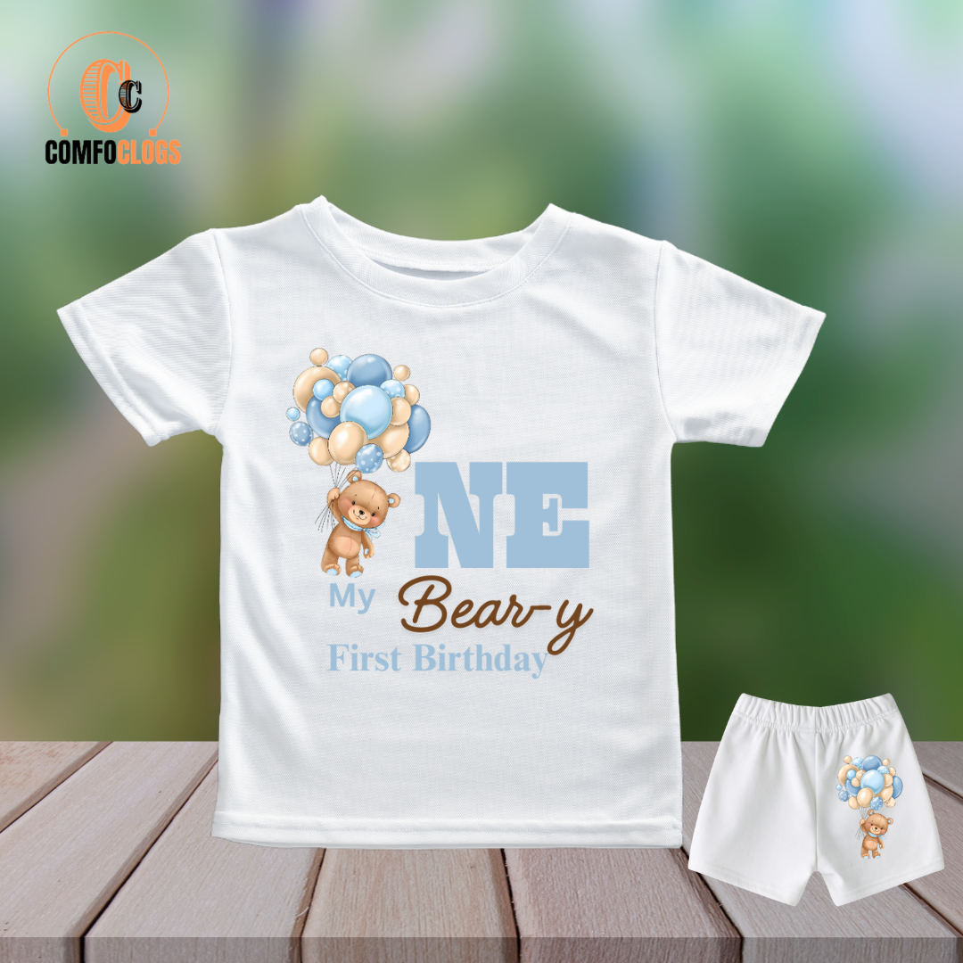 My Bear-y First Birthday Outfit!