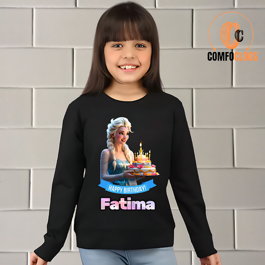 ❄️👑 𝗖𝗼𝗺𝗳𝗰𝗹𝗼𝗴𝘀® 𝗖𝘂𝘀𝘁𝗼𝗺 𝗕𝗶𝗿𝘁𝗵𝗱𝗮𝘆 𝗧-𝗦𝗵𝗶𝗿𝘁 𝗳𝗼𝗿 𝗚𝗶𝗿𝗹𝘀