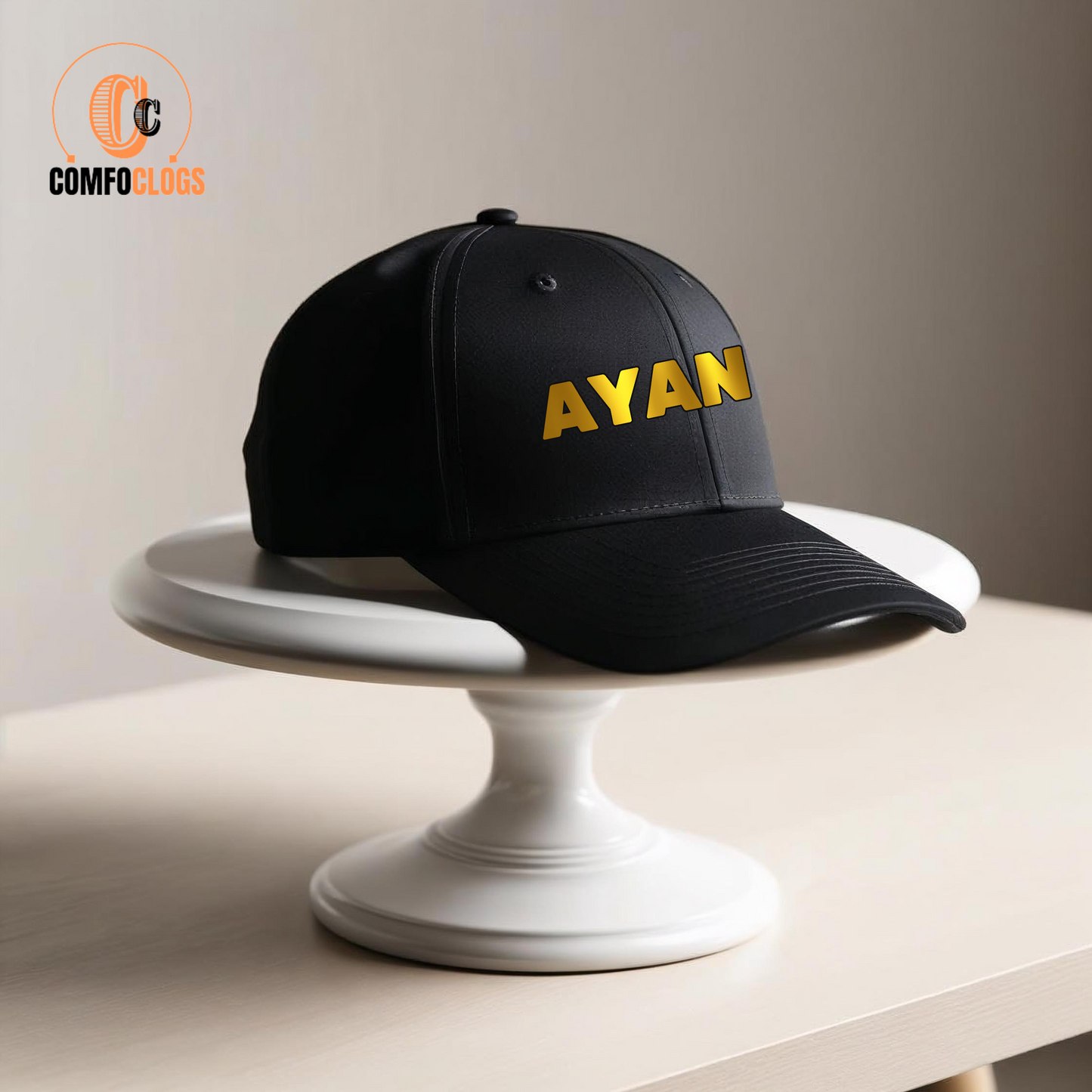 Personalized Name in English Kids Cap 🧒👧 | Custom Name Hat for Boys & Girls
