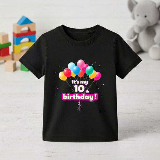 𝗛𝗮𝗽𝗽𝘆 𝟭𝟬𝘁𝗵 𝗕𝗶𝗿𝘁𝗵𝗱𝗮𝘆 𝗞𝗶𝗱𝘀 𝗧-𝗦𝗵𝗶𝗿𝘁