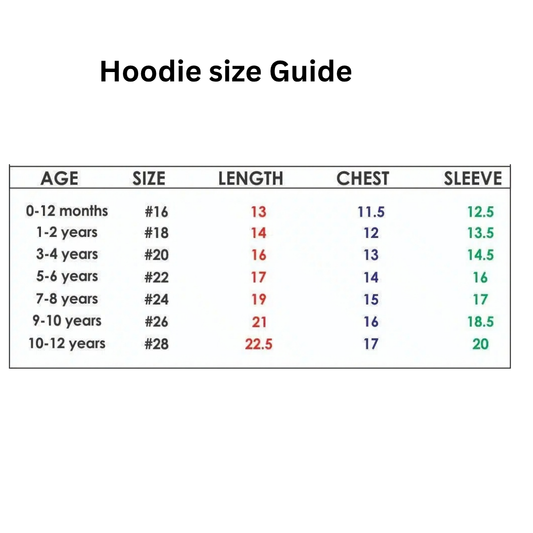 Kids personalized Car Hoodie
