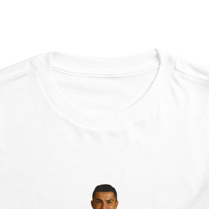 Toddler Tee — Personalized Birthday Soccer Player Design