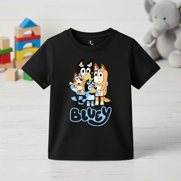 Bluey Character Kids T-Shirt
