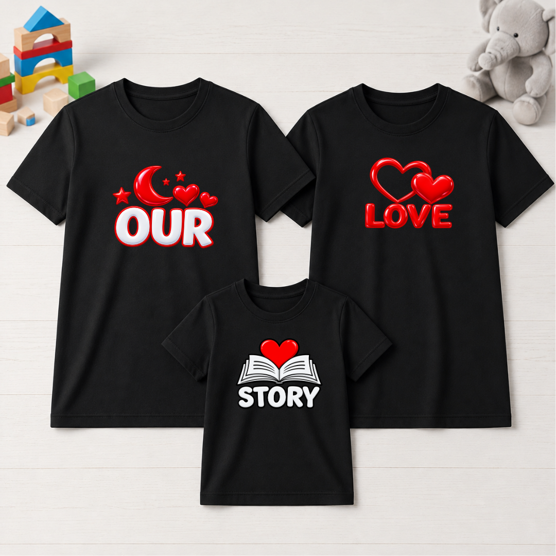 Our Love Story Matching T-Shirts