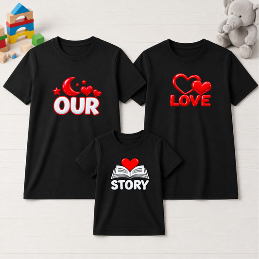 Our Love Story Matching T-Shirts