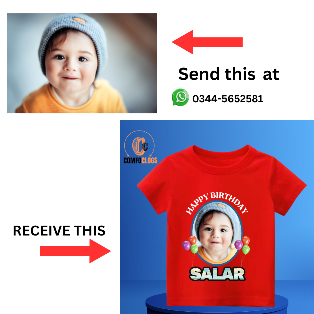📸 𝗖𝗼𝗺𝗳𝗰𝗹𝗼𝗴𝘀®  𝗞𝗶𝗱𝘀 𝗕𝗶𝗿𝘁𝗵𝗱𝗮𝘆 𝗧-𝗦𝗵𝗶𝗿𝘁 𝘄𝗶𝘁𝗵 𝗣𝗶𝗰𝘁𝘂𝗿𝗲