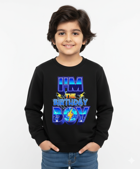 Birthday Boy Sweatshirt for Kids