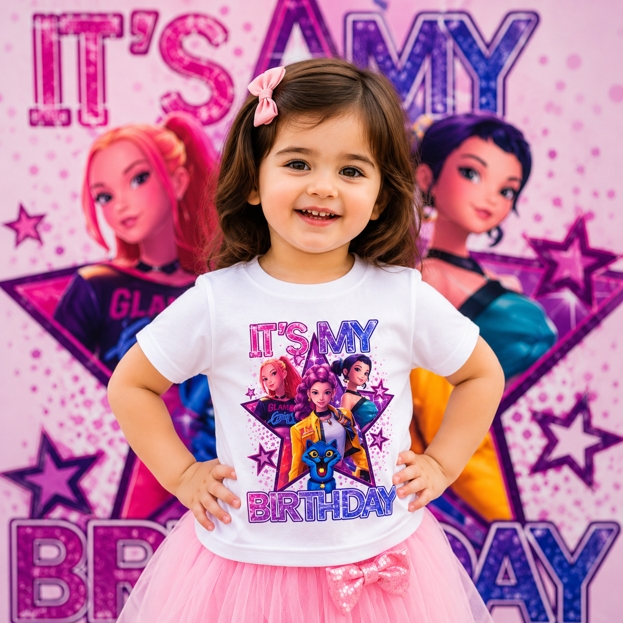 K-Pop Demon Hunters  Custom Birthday shirt