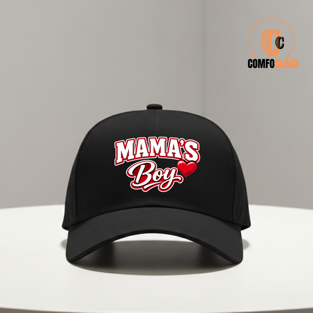 Mama’s Boy Printed Cap