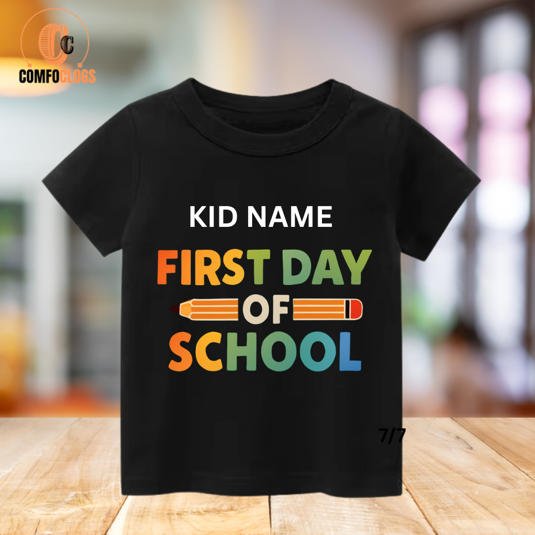 🎒 𝗙𝗶𝗿𝘀𝘁 𝗗𝗮𝘆 𝗮𝘁 𝗦𝗰𝗵𝗼𝗼𝗹 𝗧-𝗦𝗵𝗶𝗿𝘁