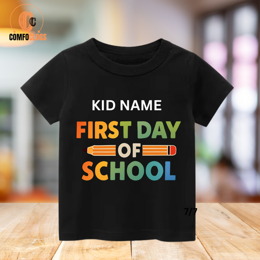 🎒 𝗙𝗶𝗿𝘀𝘁 𝗗𝗮𝘆 𝗮𝘁 𝗦𝗰𝗵𝗼𝗼𝗹 𝗧-𝗦𝗵𝗶𝗿𝘁