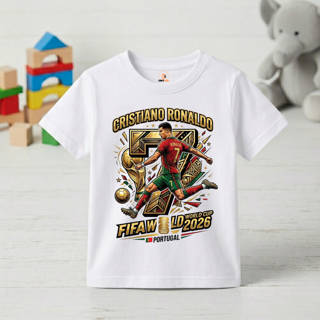 Cristiano Ronaldo "The Last Dance" 2026 World Cup Graphic T-Shirt