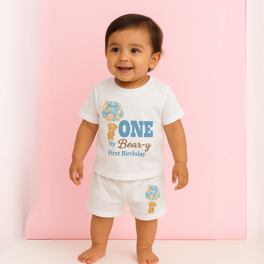 My Bear-y First Birthday Outfit!