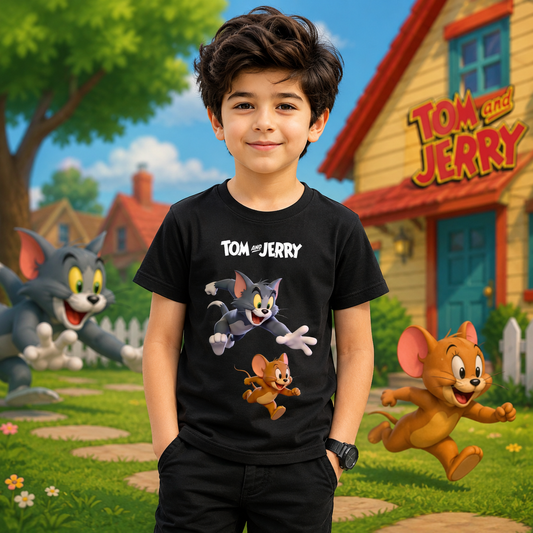 Tom and Jerry Kids T-Shirt